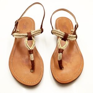 {il Sandalo} Leather & Rope Sandals